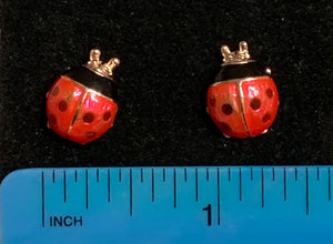 Ladybug Earrings