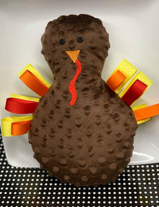 Ribbon Turkey Toy for Babies