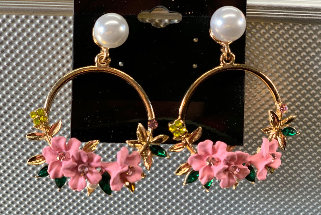 Floral Hoops