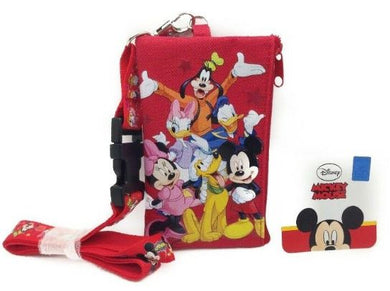 Disney Character Lanyard & Zippered Pouch