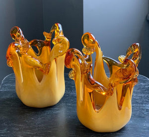 Murano-Style Vases