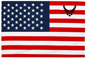 American Flag Beach Towel - Can be Personalized w/ Name and/or Military Branch