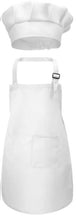 Personalized Kids' Aprons and Chef Hats (Unisex)