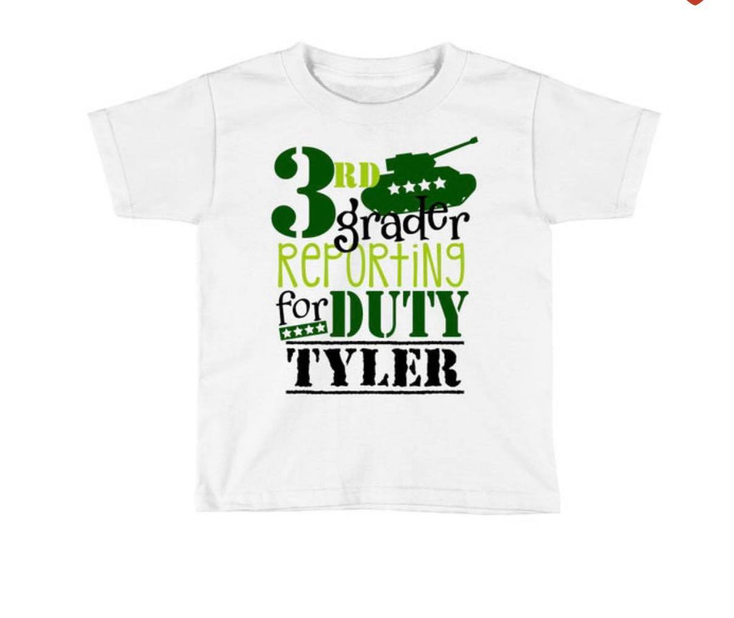 Back to School Shirt - Arjun 8