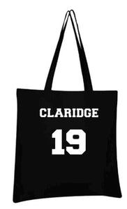 Lacrosse Ball Bag - Tote Bag 15 x 16" - "LACROSSE & Town"