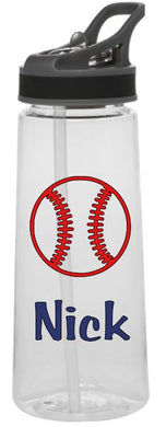 Sports Bottle - Baseball (Name, Mom or Dad)