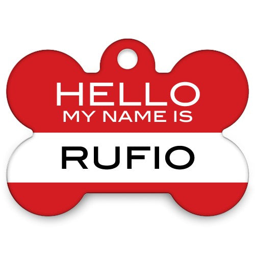 Bone Pet Tag