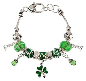 Irish Bracelet - Silvertone or Goldtone