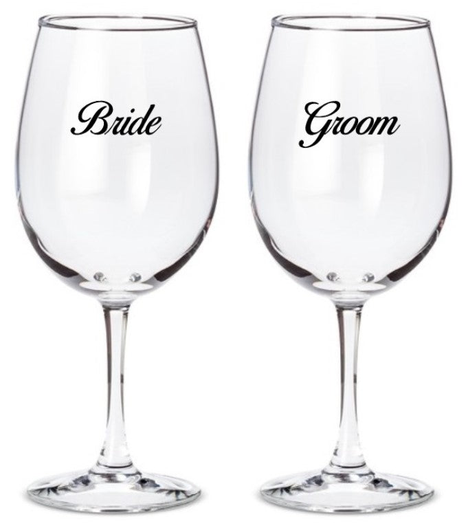 Wedding Party Glassware