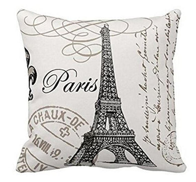 Eiffel Tower Pillow