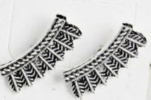 Curved Tribal Earrings