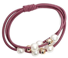 Ponytail Holders with beading - choice of color