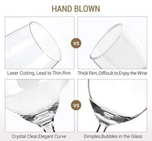 Crystal, Hand Blown Champagne Flutes (set of 2)