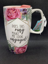 Does This Ring Make Me Look Engaged TRAVEL MUG