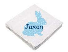 Washcloth - Bunny - Blue or Pink
