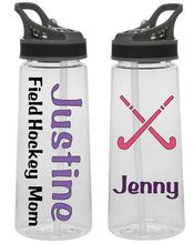 Sports Bottle - Field Hockey (Name, Mom or Dad)