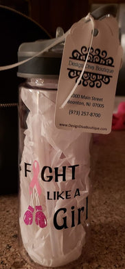 Fight Like A Girl Sports Bottle