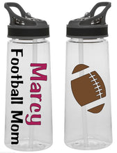 Sports Bottle - Football (Name, Mom or Dad)