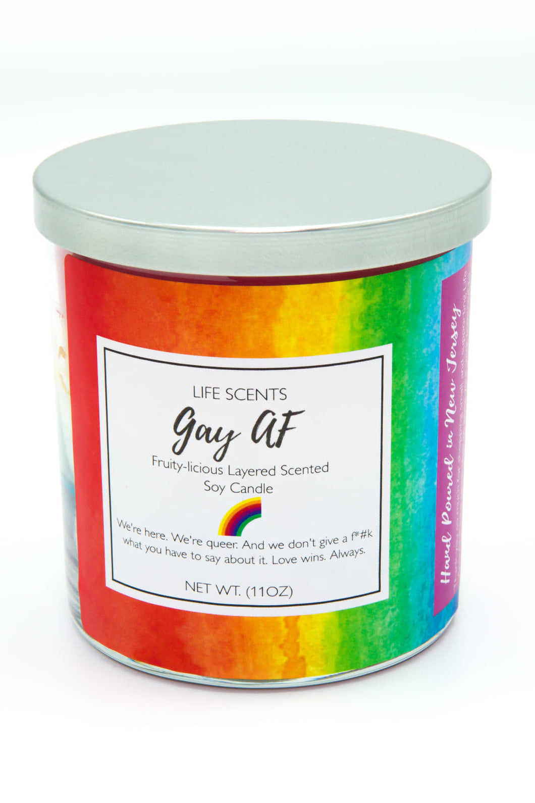 Gay AF Candle - Fruit Scents