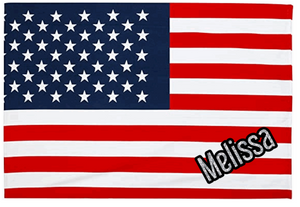 American Flag Beach Towel - Can be Personalized w/ Name and/or Military Branch