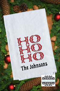 Flour Sack Towel - Ho Ho Ho