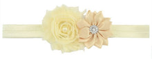 Infant Headband with Flower and Rhinestone