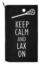 Lacrosse Carryall Bag - 7 x 4.25" - "Keep Calm And LAX On"