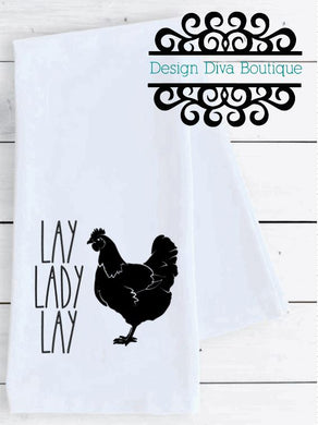 Flour Sack Towel - Lay Lady Lay