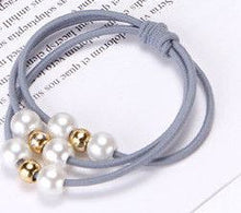 Ponytail Holders with beading - choice of color