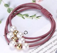 Ponytail Holders with beading - choice of color