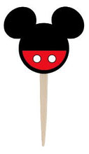 Mickey Cupcake Toppers (set of 24)