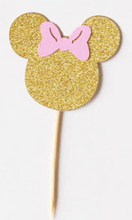 Cupcake Topper - Minnie (set of 12)