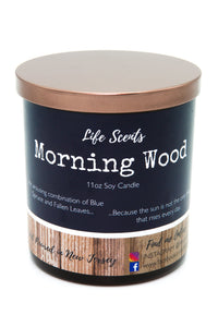 Morning Wood - Spruce & Falling Leaves Scented Candle