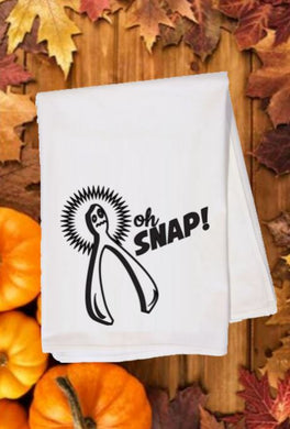 Flour Sack Towel - Oh Snap