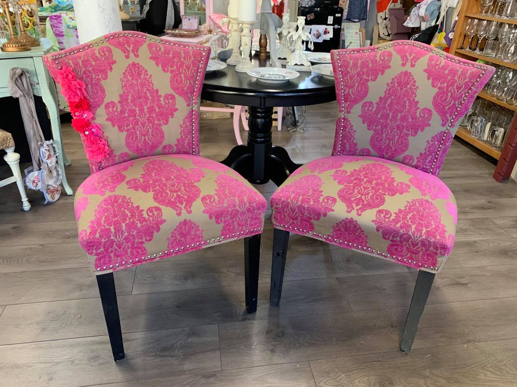 LSI - Pair of Pink Chairs