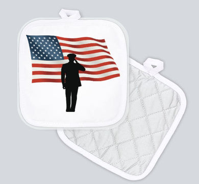 Potholder - Salute