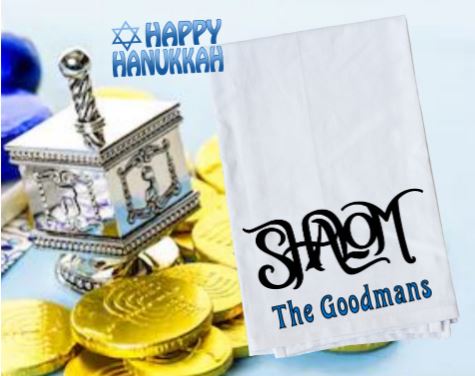 Flour Sack Towel - Shalom