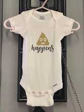 Shit Happens - with Poop Emoji (Baby-Toddler-Kid-Adult)