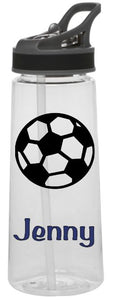 Sports Bottle - Soccer (Name, Mom or Dad)