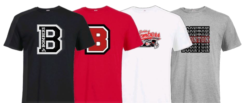 Junior Bombers Tee Shirts - YOUTH SIZES