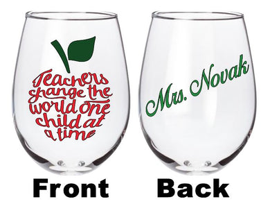 Teacher Gift - Teachers Change the World One Child at a Time