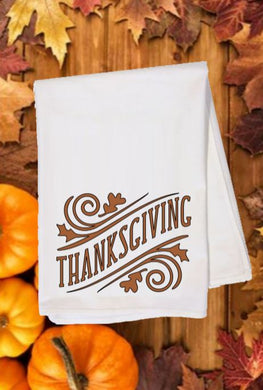 Flour Sack Towel - Thanksgiving