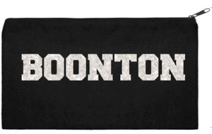 Boonton Schools - Carryall Bag - Approx 9 x 7" - "GLITTER BOONTON"