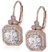 Swarovski Sterling Silver Earrings - Silver-Rose-Gold
