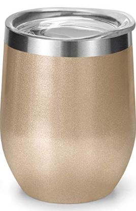 Gold Stainless Steel Wine Tumbler