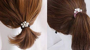 Ponytail Holders with beading - choice of color