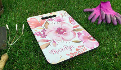Custom Garden Knee Pad or Stadium Seat Cushion