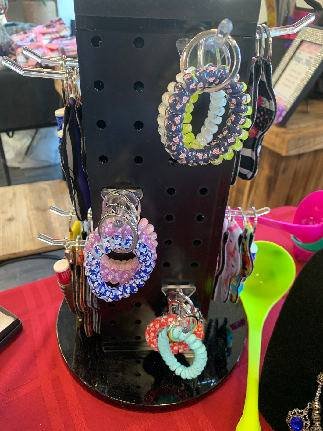 Spiral Bracelet Keychains