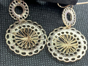 String Wheels Earrings
