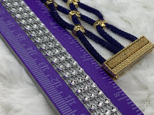 Blue Mesh Magnetic Bracelet